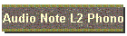 Audio Note L2 Phono